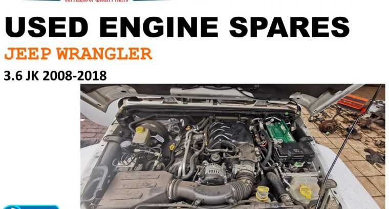 Used engine spares/Jeep Wrangler 3.6 JK V6 petrol