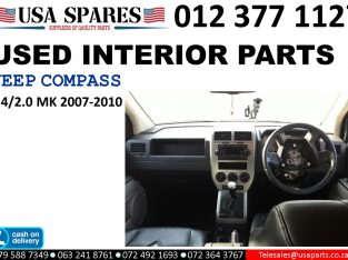 Selling Interior used parts/Jeep Compass 2.0/2.4 MK 2007-2010