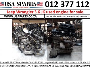 Jeep Wrangler 3.6 JK petrol engine for sale
