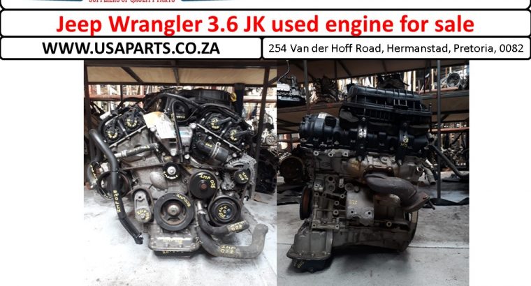 Jeep Wrangler 3.6 JK petrol engine for sale