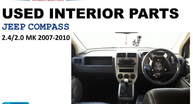 Selling Interior used parts/Jeep Compass 2.0/2.4 MK 2007-2010