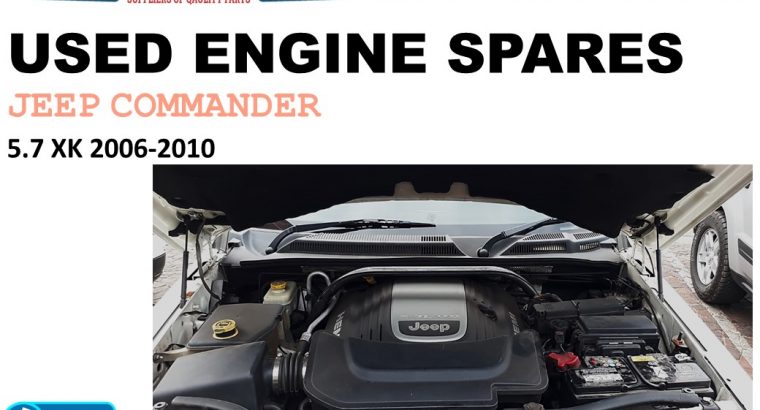 Used engine spares/Jeep Commander 5.7 XK V8 petrol