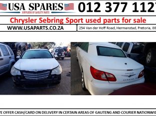 Chrysler Sebring Sport used parts/spares for sale