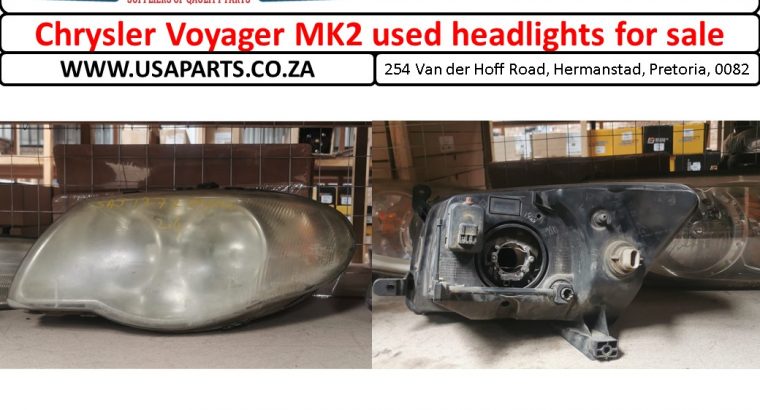 Chrysler Voyager MK2 used headlights/parts for sale
