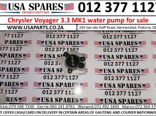 Chrysler Voyager 3.3 LX 1999-003 used water pump for sale