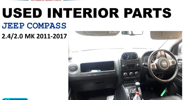 Selling Interior used parts/Jeep Compass 2.0/2.4 MK 2011-2017