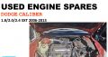 Used engine spares/Dodge Caliber 1.8/2.0/2.4 SXT petrol