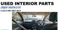 Selling Interior used parts/Jeep Patriot 2.0/2.4 MK 2011-2017