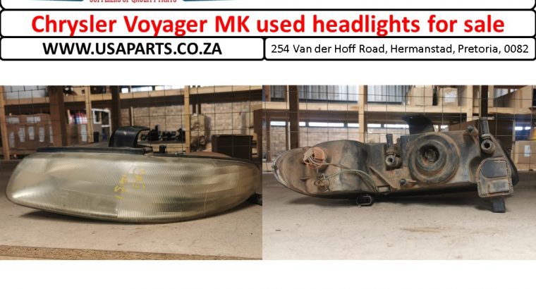 Chrysler Voyager MK used headlights/parts for sale