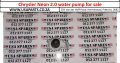Chrysler Neon 2.0 LX 1999-05 used water pump for sale