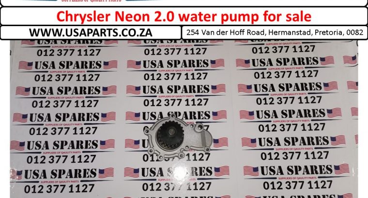 Chrysler Neon 2.0 LX 1999-05 used water pump for sale