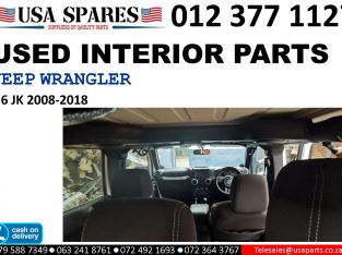 Selling Interior used parts/Jeep Wrangler 3.6 JK 2008-2018