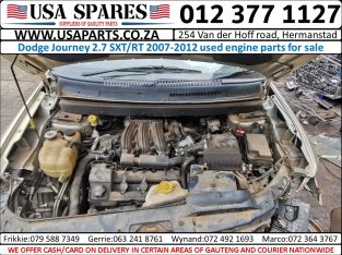 Dodge Journey 2.7 SXT/RT 2007-12 used engine parts for sale
