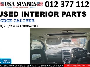 Selling Interior used parts/Dodge Caliber 1.8/2.0/2.4 SXT 2006-13