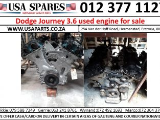 Dodge Journey 3.6 petrol engine for sale