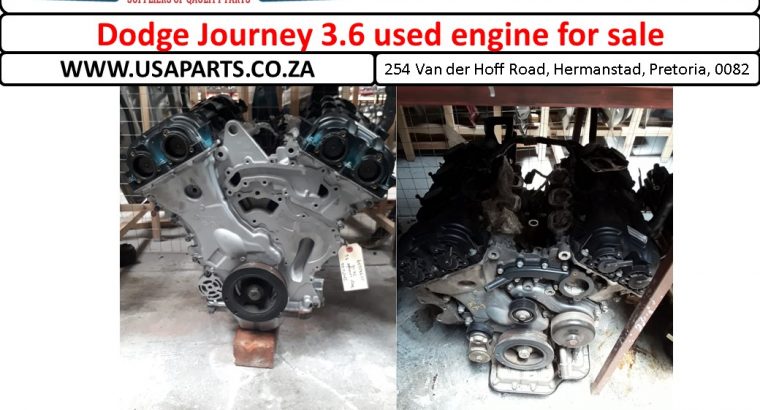 Dodge Journey 3.6 petrol engine for sale