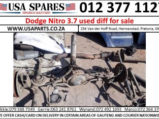 Dodge Nitro 3.7 SXT/RT 2007-13 petrol diff for sale