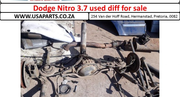 Dodge Nitro 3.7 SXT/RT 2007-13 petrol diff for sale