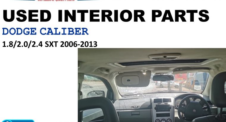 Selling Interior used parts/Dodge Caliber 1.8/2.0/2.4 SXT 2006-13