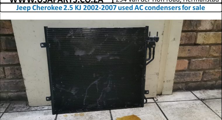 Jeep Cherokee (Liberty) 2.5 KJ 2002-07 used AC condenser for sale