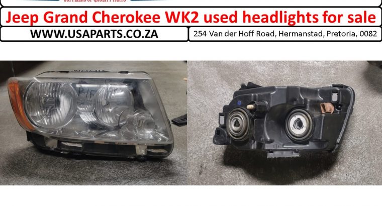 Jeep Grand Cherokee WK2 used headlights/parts for sale