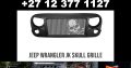 Jeep Wrangler JK new skull grill for sale