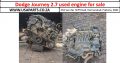 Dodge Journey 2.7 petrol engine for sale