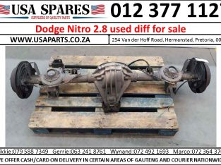 Dodge Nitro 2.8 SXT/RT 2007-13 diesel diff for sale