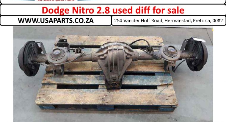 Dodge Nitro 2.8 SXT/RT 2007-13 diesel diff for sale