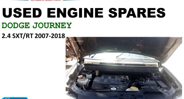 Used engine spares/Dodge Journey 2.4 SXT/RT petrol