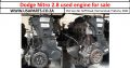 Dodge Nitro 2.8 diesel engine for sale