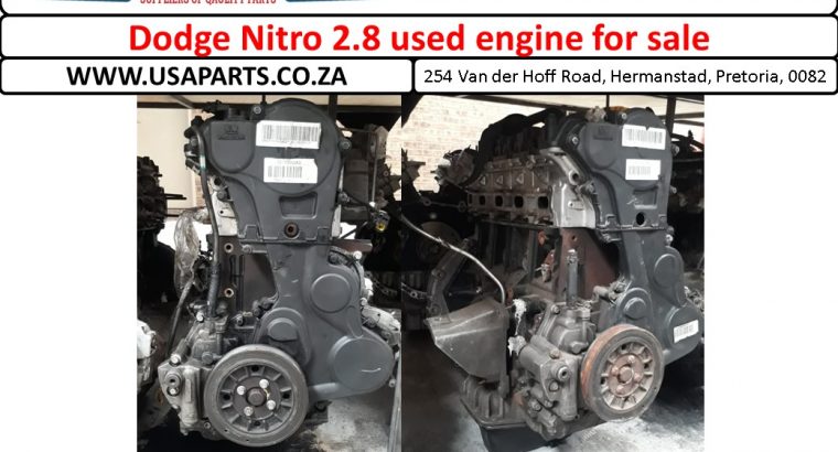 Dodge Nitro 2.8 diesel engine for sale