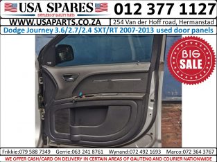 Dodge Journey SXT/RT 2007-12 used door panels for sale