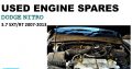 Used engine spares/Dodge Nitro 3.7 SXT/RT petrol