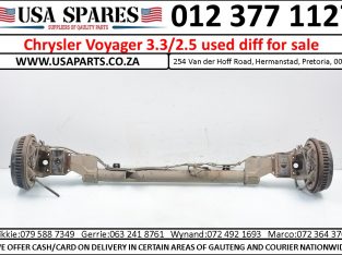 Chrysler Voyager 3.3 LX/LE 2003-07 diff for sale