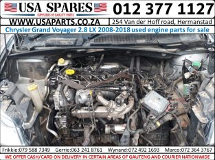 Chrysler Grand Voyager 2.8 LX 2008-18 used engine parts for sale