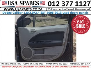 Dodge Caliber SXT 2006-13 used door panels for sale