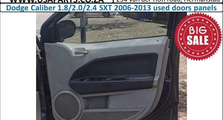 Dodge Caliber SXT 2006-13 used door panels for sale