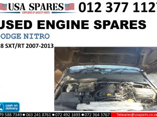 Used engine spares/Dodge Nitro 2.8 SXT/RT diesel