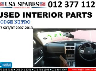 Selling Interior used parts/Dodge Nitro 3.7 SXT 2007-2013
