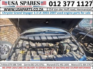 Chrysler Grand Voyager 3.3 LX 2003-07 used engine parts for sale