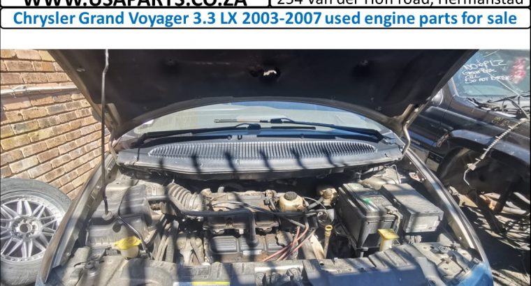 Chrysler Grand Voyager 3.3 LX 2003-07 used engine parts for sale