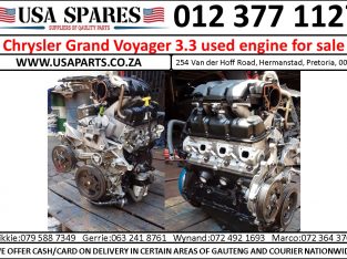 Chrysler Grand Voyager 3.3 petrol engine for sale