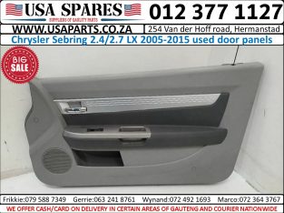 Chrysler Sebring LX 2005-15 used door panels for sale