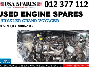 Used engine spares Chrysler Grand Voyager 2.8 LX petrol