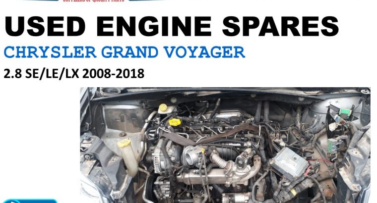 Used engine spares Chrysler Grand Voyager 2.8 LX petrol