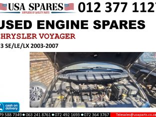 Used engine spares Chrysler Voyager 3.3 LX petrol