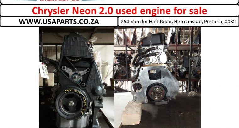 Chrysler Neon 2.0 petrol engine for sale