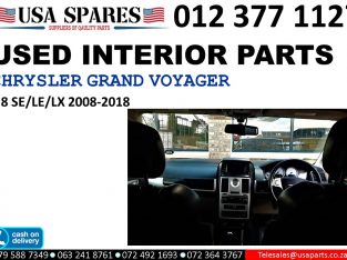 Selling Interior used parts/Chrysler Grand Voyager 3.8 LE 2008-18