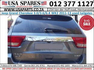 Jeep Grand Cherokee WK2 2011-2019 used tailgates for sale